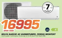 Coop Byggmix Wilfa Narvik 40 Varmepumpe tilbud