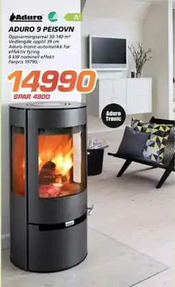 Coop Byggmix Aduro Aduro 9 Peisovn tilbud