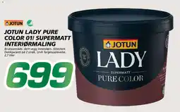 Coop Byggmix Jotun lady supreme finish interiørmaling tilbud