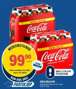 Coop Obs Coca-Cola 8 pk tilbud