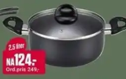 Europris 2.5 liter kasserolle tilbud