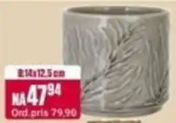 Europris Ceramic vase tilbud