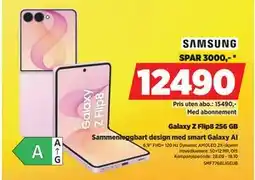 POWER Galaxy Z Flip8 256 GB tilbud