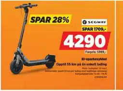 POWER El-sparkesykkel tilbud