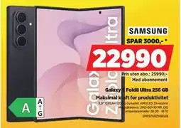 POWER Galaxy Z Fold8 Ultra 256 GB tilbud