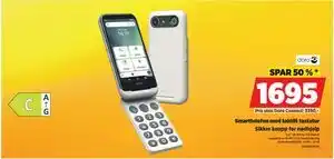 Smarttelefon med taktilt tastatur