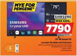 POWER 75 4K Smart-TV tilbud