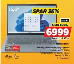 POWER IdeaPad Slim 3 tilbud