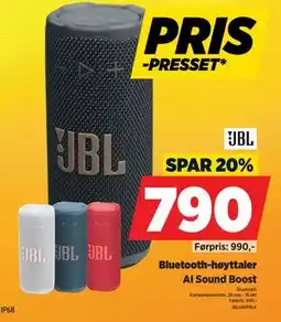 POWER Bluetooth-høyttaler tilbud