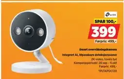 POWER Smart overvåkningskamera tilbud