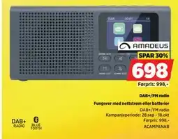 POWER DAB+/FM radio tilbud