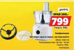 POWER Foodprocessor tilbud