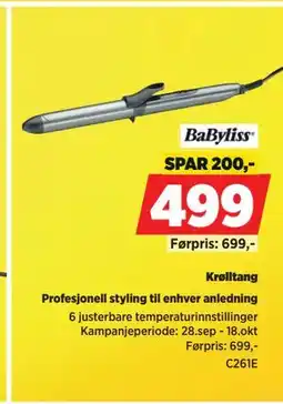 POWER Krølltang tilbud