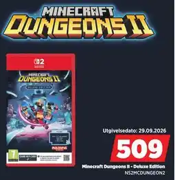 POWER Minecraft Dungeons II - Deluxe Edition tilbud