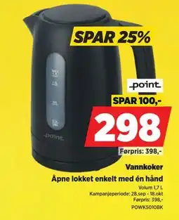 POWER Vannkoker tilbud