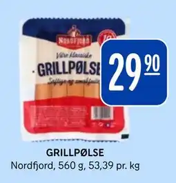 Rema 1000 GRILLPØLSE tilbud
