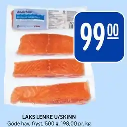 Rema 1000 LAKS LENKE U/SKINN tilbud