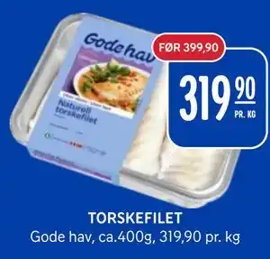 Rema 1000 TORSKEFILET tilbud