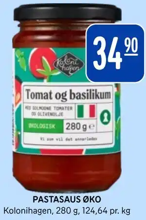 Rema 1000 PASTASAUS ØKO tilbud