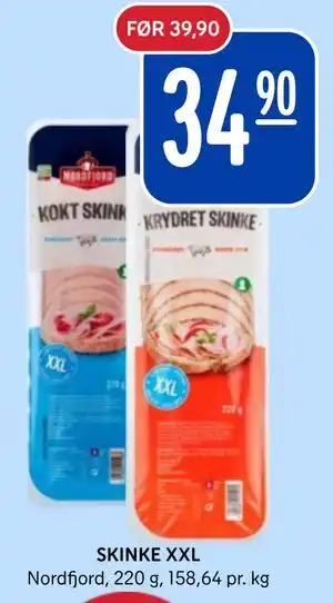Rema 1000 SKINKE XXL tilbud