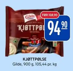 Rema 1000 KJØTTPØLSE tilbud