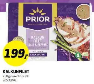 Bunnpris KALKUNFILET tilbud
