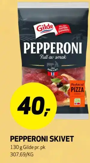 Bunnpris PEPPERONI SKIVET tilbud