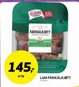 Bunnpris LAM FÅRIKÅLKJØTT tilbud
