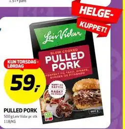 Bunnpris PULLED PORK tilbud