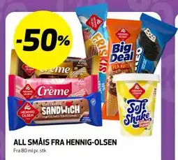 Bunnpris ALL SMÅIS FRA HENNIG-OLSEN tilbud