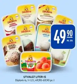 Rema 1000 UTVALGT LITER-IS tilbud