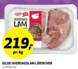 Bunnpris GILDE HVERDAGSLAM LÅRSKIVER tilbud