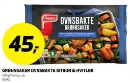 Bunnpris GRØNNSAKER OVNSBAKTE SITRON & HVITLØK tilbud