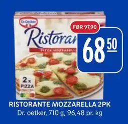 Rema 1000 RISTORANTE MOZZARELLA 2PK tilbud
