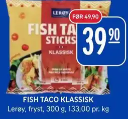 Rema 1000 FISH TACO KLASSISK tilbud