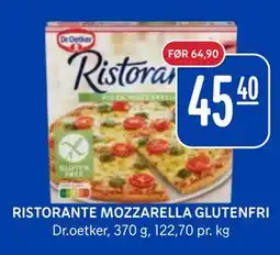 Rema 1000 RISTORANTE MOZZARELLA GLUTENFRI tilbud