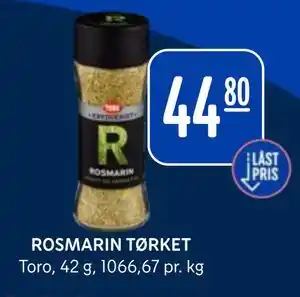 Rema 1000 ROSMARIN TØRKET tilbud