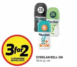 Bunnpris STERILAN ROLL-ON tilbud