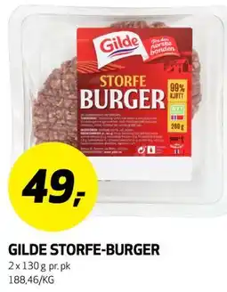 Bunnpris GILDE STORFE-BURGER tilbud