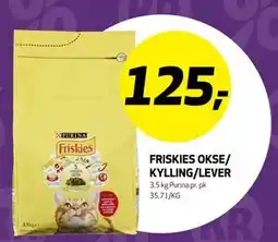 Bunnpris FRISKIES OKSE/ KYLLING/LEVER tilbud