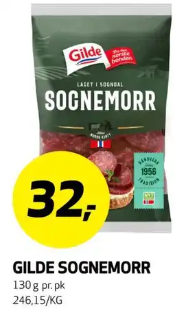 Bunnpris GILDE SOGNEMORR tilbud