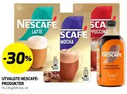 Bunnpris UTVALGTE NESCAFÉ-PRODUKTER tilbud