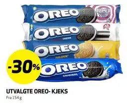Bunnpris UTVALGTE OREO- KJEKS tilbud