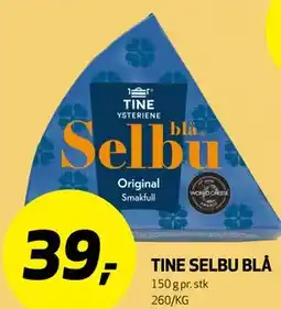 Bunnpris TINE SELBU BLÅ tilbud