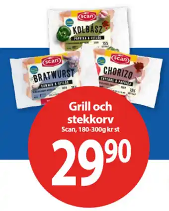 Scan grill och stekkorv