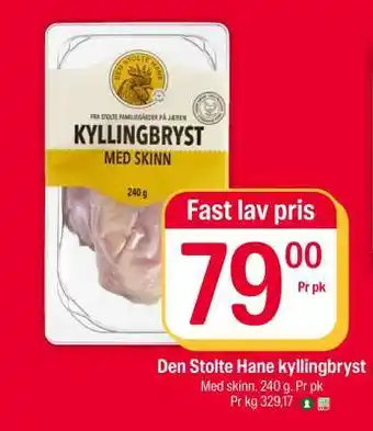 Den Stolte Hane kyllingbryst