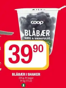Coop Extra BLÅBÆR I SHAKER tilbud