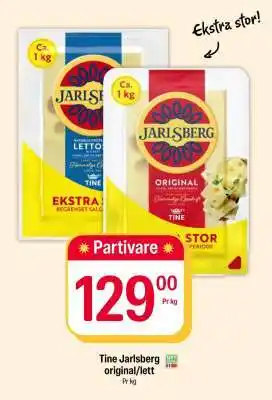 Tine Jarlsberg original/lett