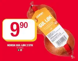 Coop Extra NORSK GUL LØK 2 STK tilbud