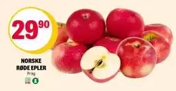 Coop Extra NORSKE RØDE EPLER tilbud